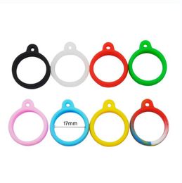 juchiva Silicone Ring Band 17mm Hanging Rings Bag 17*6mm Fits for 17-18mm Smoking Accessories