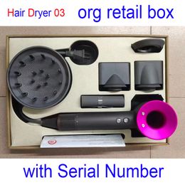 High Quality HD03 4 Heads Complete Portable Hair Dryer Filiter with SuperSonic HD07 HD08 Hair Curler Airwrap ion leafless
