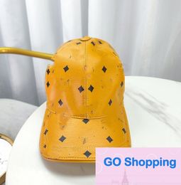 Top Fashion Leather Hats Designer Caps All Season Hat for Woman Man