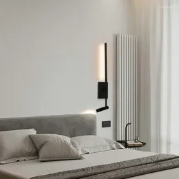 Wall Lamps Led Light Nordic Minimalist Line Design Luxury And Simple Home Decoration Bedroom Study Office Living El SANDYHA