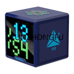 Desk Table Clocks New Plaything Music Rhythm Count Down Smart Electronic Desktop Table Desk Led Digital Alarm Clock YQ240118