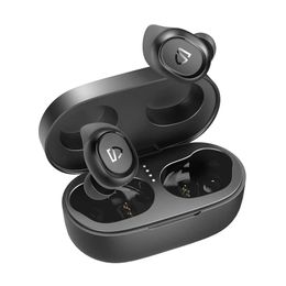 Headphones SoundPEATS TrueFree 2 True Wireless Earbuds IPX7 Waterproof Monaural/Binaural Calls inEar Stereo Sports Bluetooth Earphones