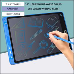 10Inch Learning Drawing Board LCD Screen Writing Tablet Toys for Girls Boys Tablets Electronic Handwriting Pad BoardPen 240117