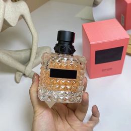 New Women Fragrance 100ml Perfume Coral Fantasy Eau De Parfum Donna BORN IN ROMA EDP Design Brand Woman Lady Girl Perfumes Cologne