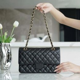 5A quality luxury designer bag brand woman shoulder bag Handbag real leather sheepskin cross body bag gold or silver chain Slant shoulder handbags purses m8912