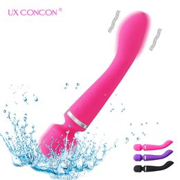 Powerful Dildos Vibrator Dual Motor Silicone Large Size Wand G-Spot Massager Sex Toy For Couple Clitoris Stimulator for Adults 240117