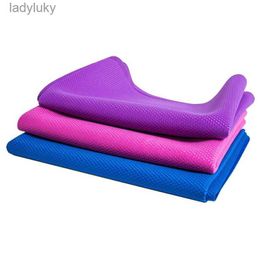 Yoga Mats Foldable Anti Slip Yoga Mat Natural Rubber Ultra-thin Portable Carpet Blanket Lightweight and Compact for Travel 183 * 61CML240118