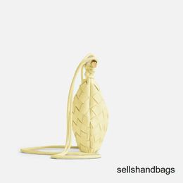 BoteggaVeneta Mini Sardine Mini Intrecciato Leather Crossbody Bag With Metallic Top Handle Height 12cm Width 20cm Depth 2.5cm Handle Drop 5cm Strap Drop 60cm W44Y yi