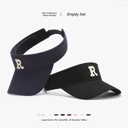 Ball Caps Cap For Men Empty Top Hat Summer Sunscreen Visor Women Outdoor Running Sports Face Cover Beach Tennis