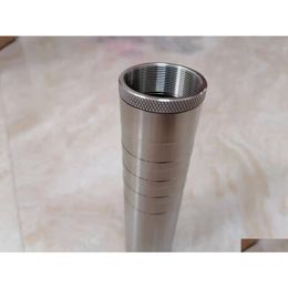 Fuel Filter Stainless Steel Thread Adapter For Titanium Soent Trap Zz Drop Delivery Mobiles Motorcycles Parts Systems Dhcoq