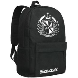 Danganronpa backpack Dangan Ronpa daypack High school bag Cartoon Print rucksack Sport schoolbag Outdoor day pack