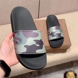 B Slipper Classic Tartan Mule Slipper Rubber Sandal Womens Mens Slide Designer Shoe Casual Flat Canvas Beach Vintage Printing Sandale Summer B Slipper Sliders 427