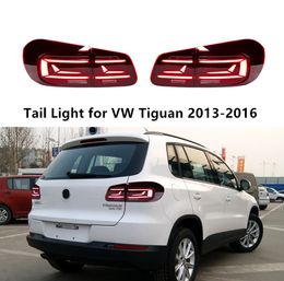 Car Turn Signal Tail Light for VW Tiguan LED Taillight 2013-2016 Rear Running Reverse Automotive Accessories