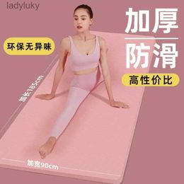 Yoga Mats NBR 20mm Thick Yoga Mat Anti-slip Blanket Home Gym Sport Health Lose Weight Fitness Mats Exercise Pad for WomenL240118