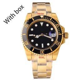 clocks movement Watch top quality Waterproof luxe man Watches black gold montre de luxe mechanical watches 3a mens watchs vintage Luxury Men Brand Automatic Watch