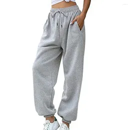 Women's Pants Grey Women Sweatpants Autumn Baggy Streetwear Oversize Sports Black Spring Joggers Trousers
