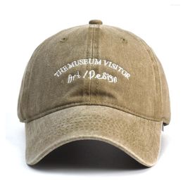 Ball Caps Art Design Letters Embroidery Unisex Baseball Hats For Men Women Soft Cotton Snapback Cap Outdoor Sports Dad Trucker Hat