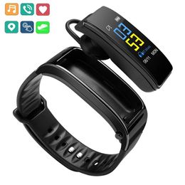 Headphones Wireless Bluetooth Earphone Smart Watch Ear Buds Health Tracker Pedometer Fitness Bracelet Smart Wristband Bluetooth Headset