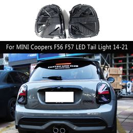 Car Taillight Assembly Dynamic Streamer Turn Signal Indicator For MINI Coopers F56 F57 LED Tail Light 14-21 Brake Reverse Lights