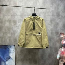 Stones Rock Island Jacket Stones Rock Island Men Luxury Italian Brand Jacket Autumn/winter Lightweight Long Sleeved Trench Coat Stones Jacket Jacket CP Jacket 9813