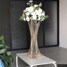 Other Event Party Supplies Acrylic Wedding Centrepiece Crystal Table Centrepieces 80 Cm Pillar Road Leads Vase Diy Decoration Drop Dh5Jl