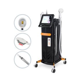 3 in 1 Q Switch Nd Yag Picoseconds Remove Pigments Depilator 755 1064 Pico Laser Tattoo Removal 808 Diode Laser Hair Removal Device