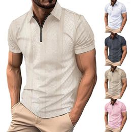 Men's Casual Shirts Summer Printed Collar Button V Neck T Cotton Spandex Long Sleeve Colla For Men Big And Tall