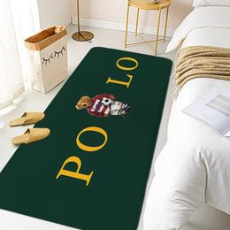 Teppiche für Wohnzimmer Polo Flur Fußmatten Haustür Hauseingang Fußmatte Rutschfester individueller Badezimmerteppich 240117