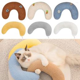 Dog Apparel Fashion Deep Sleep Cartoon Soft Cat Pillow Pet Neck Protector Sleeping Kitten Headrest