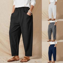 Women's Pants Women' Solid Color Casual Pocket Elastic Girdle Waist Wide Leg Womens Plaid Leggings Stretchy Work Dress