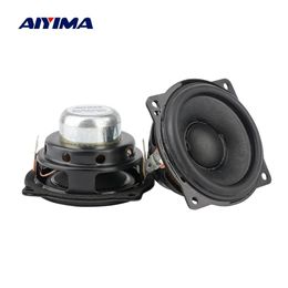 Speakers AIYIMA 2.25 inch 4 Ohm 10W Full Range Speaker Neodymium Long Stroke DIY Bluetooth Hifi Stereo Amplifier loudspeaker 60*60mm 2PCS