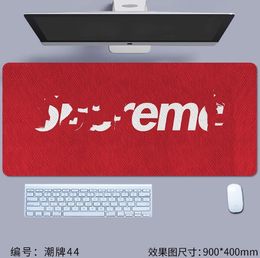 Simple Oversized Mouse Pad Trendy Brand Graffiti Game Oversized Computer Keyboard Pad Thickened Non-Slip Desk