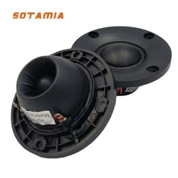 Speakers SOTAMIA 2Pcs 2.5 Inch Tweeter Speaker Driver 4 8 Ohm 15W Silk Film Treable Speaker 25 Core Neodymium Loudspeaker Home Theatre