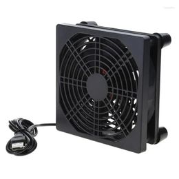 Fans Coolings Computer 5V Usb Powered Pc Router High Quiet Cooling Fan For Case Drop Delivery Computers Networking Components Otvk3 Dhac4