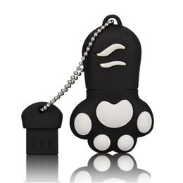 Usb Flash Drives Bk 10Pcs Cartoon Cat Claw 128Mb 20 Bear Thumb Pen Storage For Pc Laptop Tablet Memory Stick Drop Delivery Computers N Dh0Gn