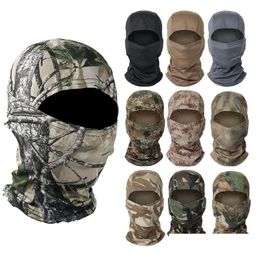 Tactical Hood Outdoor Sports Gear Airsoft Paintball Shooting Equipment Fl Face Protection Mask Tactical Typhon Camouflage Hood Drop D Dhqp9