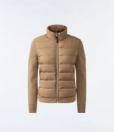 Winter MACKAGES Puffer Jacket Women Down Jacket OCEANE series city wear golf light down jacket for women Recycled hybrid jacket with rib knit sleeves Luxury Brand