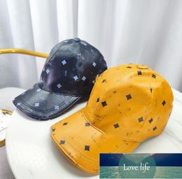 Quality Fashion Leather Hats Designer Caps All Season Hat for Woman Man