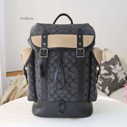 designer backpack menCoa ch backpacks Designer Outdoor Bag Men's Bag Carriage Men's Hitch Backpack Laptop Backpack Travel Bag mens back pack Coch backack H1U6 3BBT