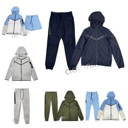 tech fleece tracksuit blank hoodies hoodie pant suit Hooded Jackets Space Cotton Trousers Womens Coats Bottoms Mens Joggers Running Jumper hoody