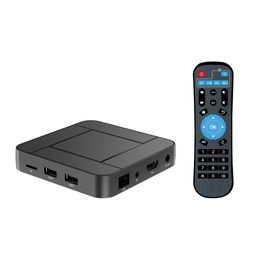 S8 Android 11 OS Amlogic S905W2 Smart 4K TV Box Set Top Box 2G RAM 8G/16G ROM DUAL WIFI BT 100M LAN