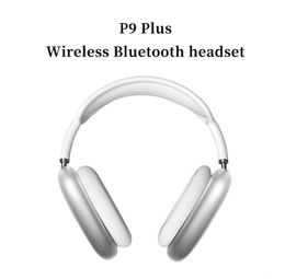 Headphone/Headset P9 Stereo Headphone Bluetoothcompatible5.0 Music Wireless Headset with Microphone Sports Earphone Supports 3.5 Mm AUX/TF