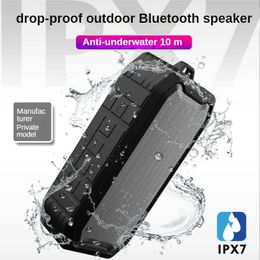Speakers Bluetooth Speaker Waterproof Sound Box High Volume Highpower Portable Home Wireless Subwoofer Small Outdoor