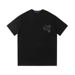 Mens Womens Designer T shirts Printed Fashion man T-shirt Top Quality Cotton Casual Tees Short Sleeve Luxury Hip Hop Streetwear TShirts S-XL RW13