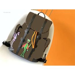 designer bag Designer Back Pack Mens Brown Assar Christopherss PM Backpack 7A TOP Quality