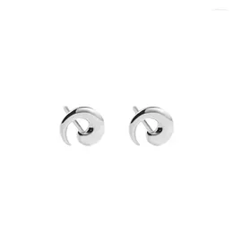 Stud Earrings Korean Fashion Simple Rotating Sweet Lovely Girl Birthday Party Jewellery Accessories Anniversary Gift
