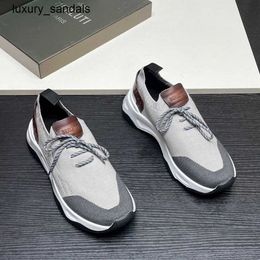 Berluti Sneakers Mens Shoes Bruti Shadow Grey Mens Sports This Pair of Socks Has a Comfortable Inner Lining Rj 432A