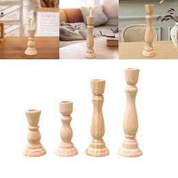 Candle Holders Holder Pedestal Craft Candelabra Table Ornament Stand For Harvest Festival Party Dining Room Thanksgiving Decor