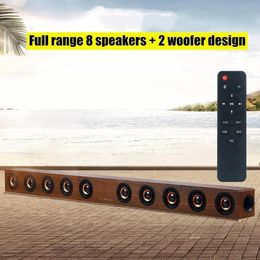 Soundbar 40W Home Theatre Bluetooth Speaker Echo Wall Sound Blaster BuiltIn DSP Chip TV Computer Soundbar Stereo Subwoofer Music Centre