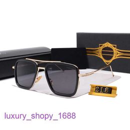 Luxury designer dita sunglasses for sale online shop Flight New Fashion UV400 Sunglasses DITA Square 008 Men's With Gigt Box NXPA